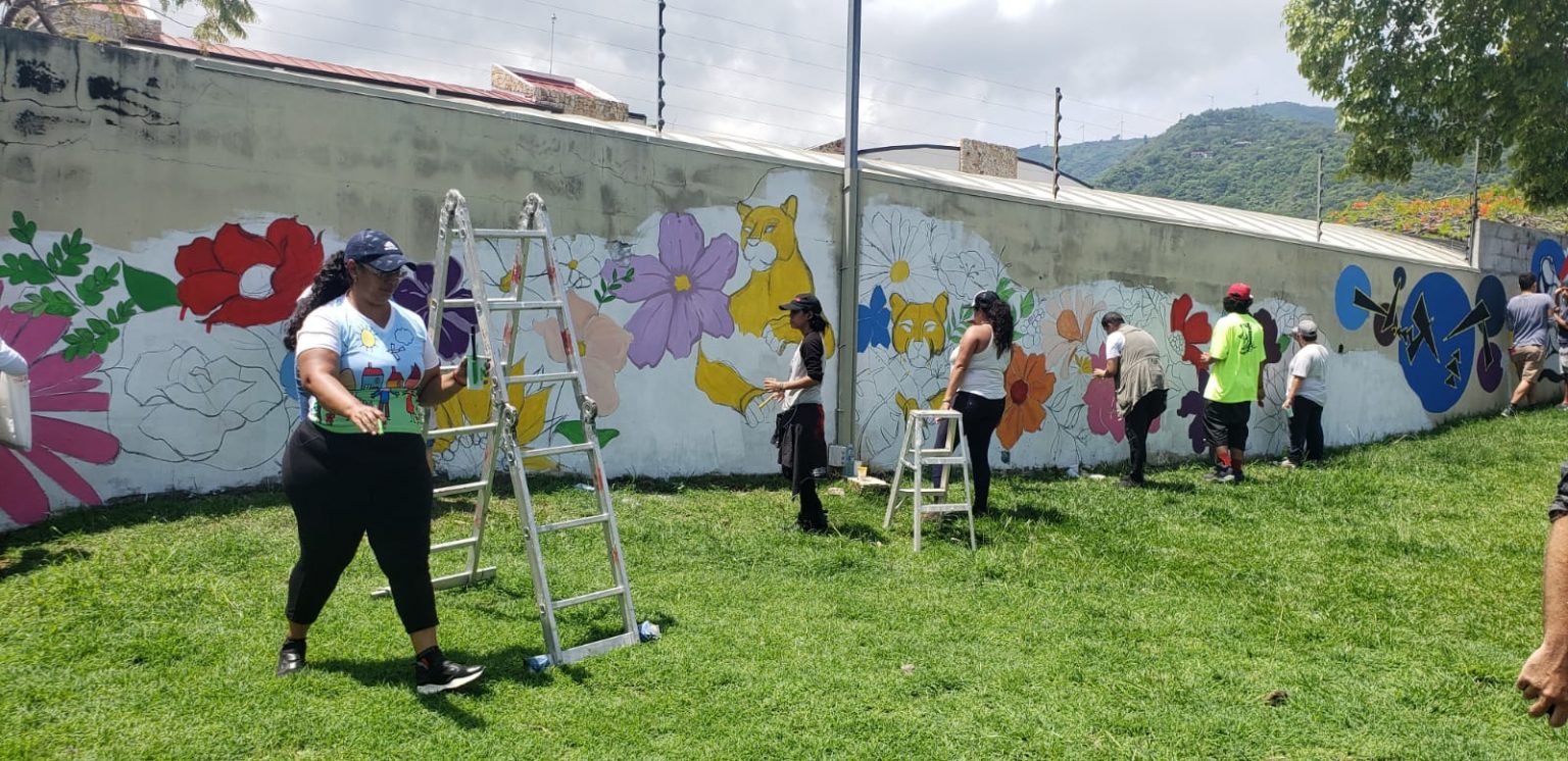 Imagen principal del artículo: “Chimba pinta bien": Río Oro se transforma con obra de 300 metros de arte