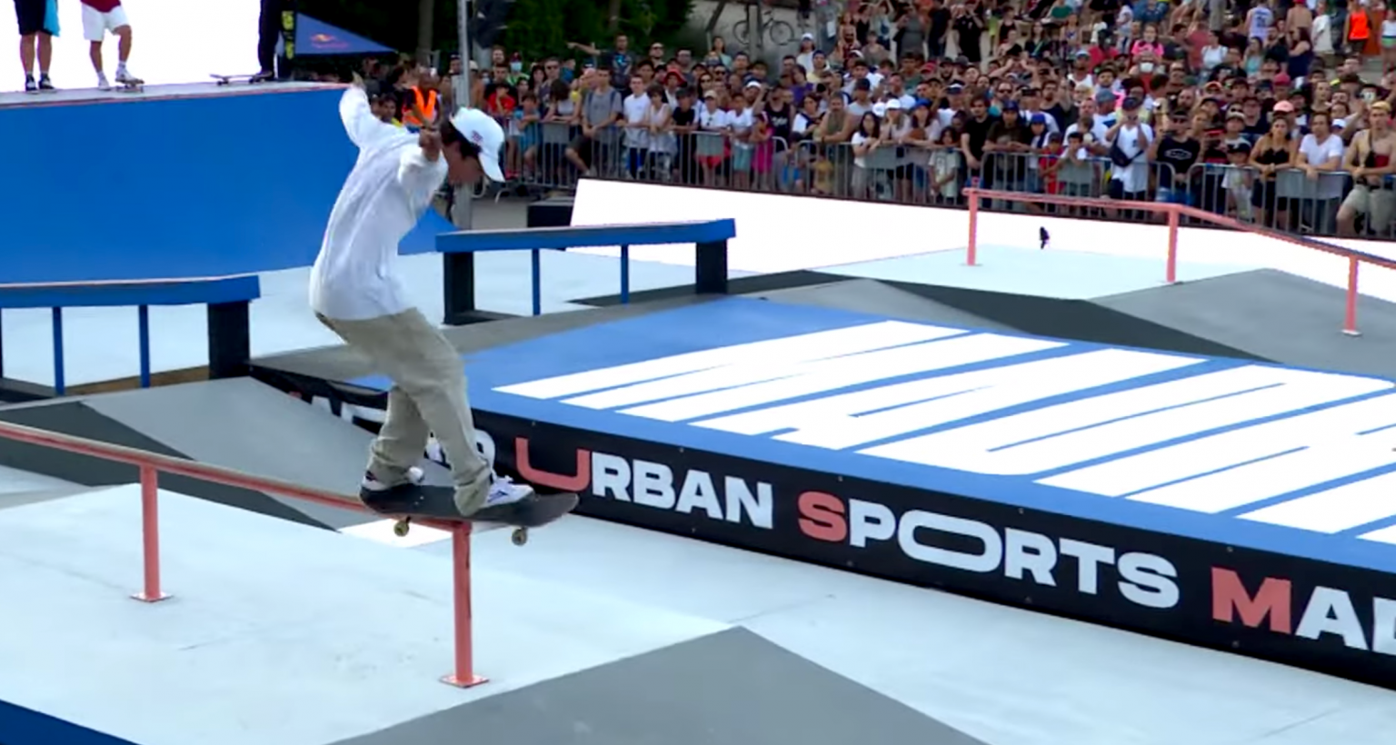 Imagen principal del artículo: Skater costarricense Mariano Alfaro consiguió un histórico séptimo lugar en el Madrid Urban Sports