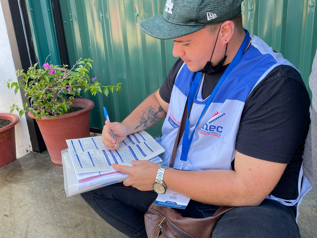 Imagen principal del artículo: A menos de una semana para que finalice el Censo, INEC reporta solo un 50% de hogares encuestados