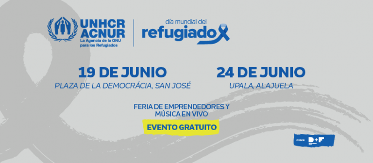 San José y Upala conmemorarán Día Mundial del Refugiado con artistas nacionales e internacionales