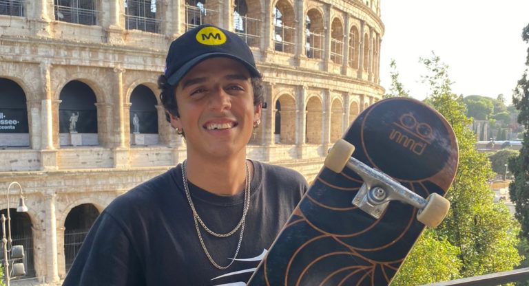 Skater costarricense Mariano Alfaro disputará en Italia el primer torneo clasificatorio rumbo a París 2024