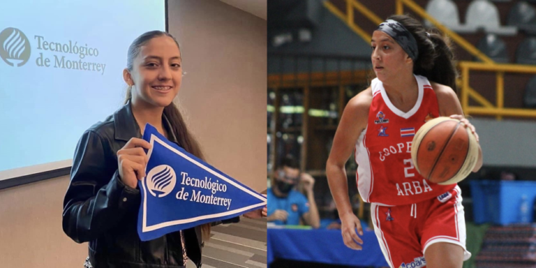 Prometedora basquetbolista costarricense Alexa Alfaro fue fichada por el Tecnológico de Monterrey