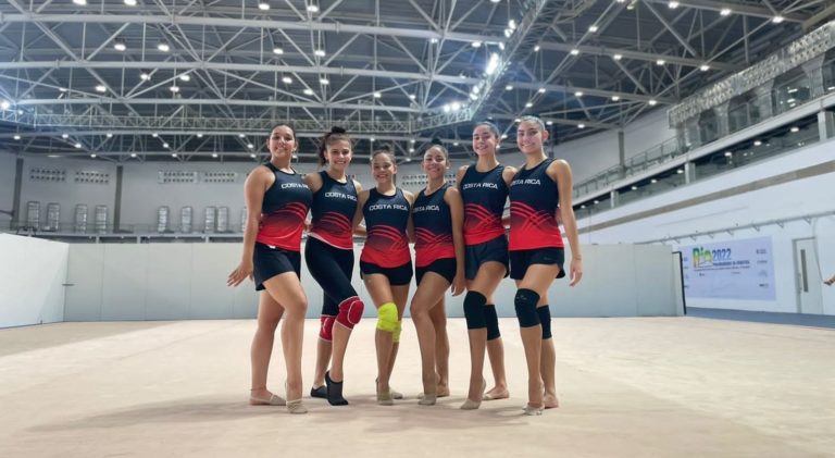 Selección nacional de gimnasia rítmica clasificó a Juegos Centroamericanos y del Caribe San Salvador 2023