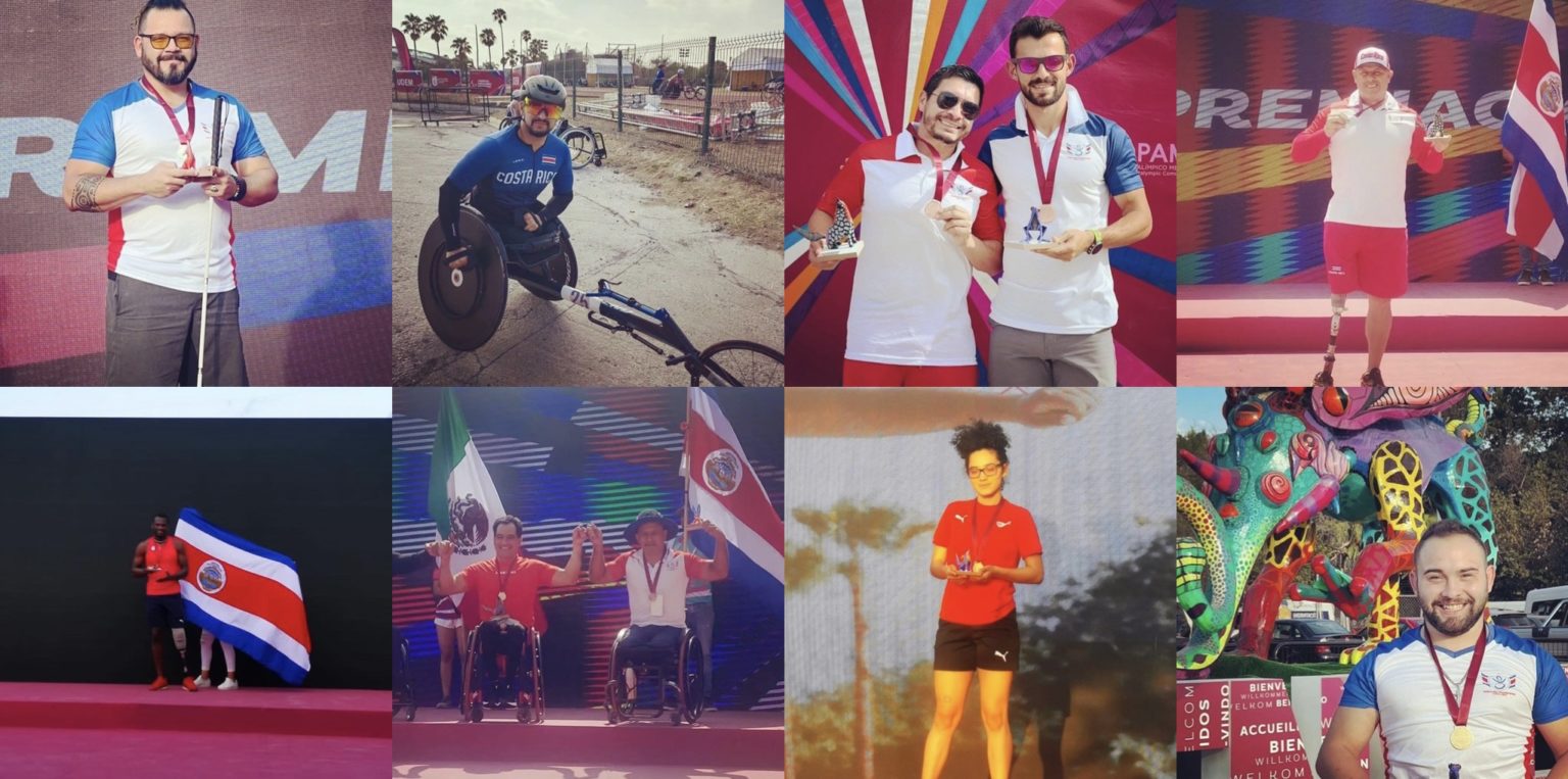 Imagen principal del artículo: Delegación de paratletismo costarricense gana 9 medallas en el Grand Prix de Monterrey