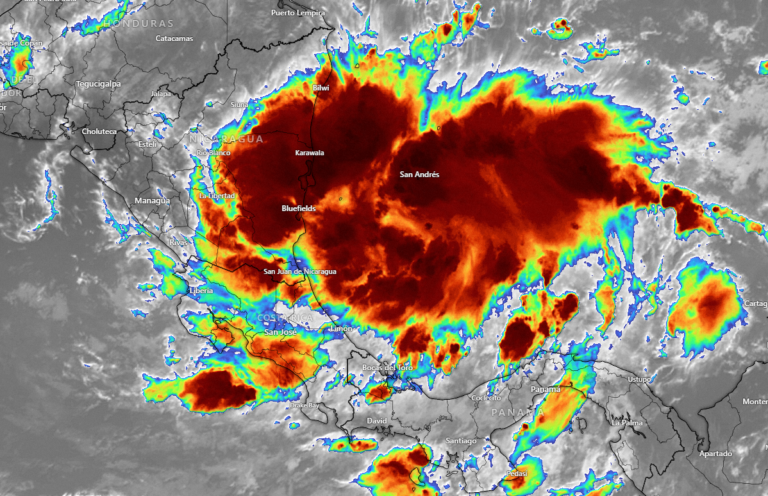 Onda tropical se convierte en la Tormenta Tropical Bonnie: habrá fuertes lluvias, riesgo de inundaciones y deslizamientos
