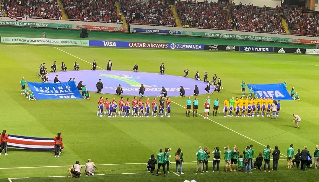 Imagen principal del artículo: Costa Rica inauguró el Mundial Sub-20 Femenino con un golazo de ensueño