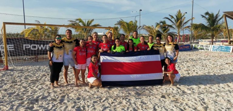 Rifas y ventas de comida valieron la pena: equipo guanacasteco quedó subcampeón del Mundialito de Fútbol Playa