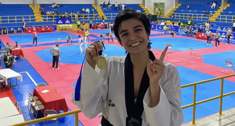 Taekwondista costarricense Laura Sancho asciende al puesto #7 del ranking mundial en su categoría