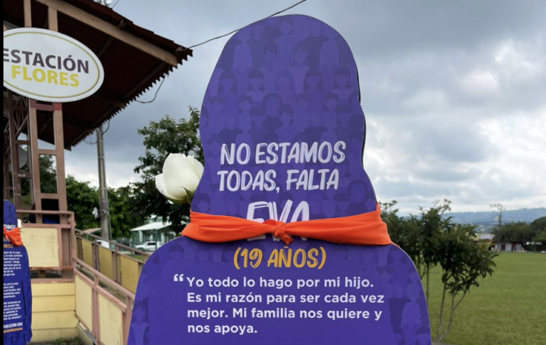 “Las que ya no están”: campaña en Heredia visibiliza el feminicidio en Costa Rica