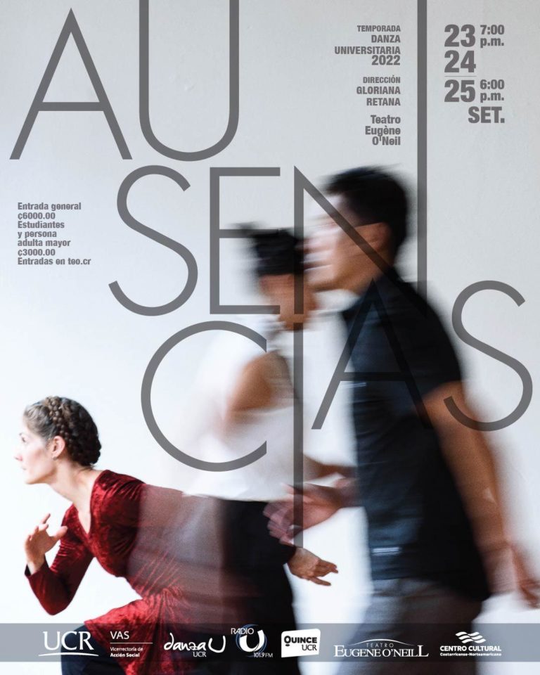Danza Universitaria de la UCR presenta Distópico y Ausencias