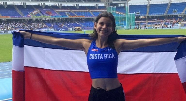 Sharon Herrera es la duodécima mejor marchista juvenil del mundo entero