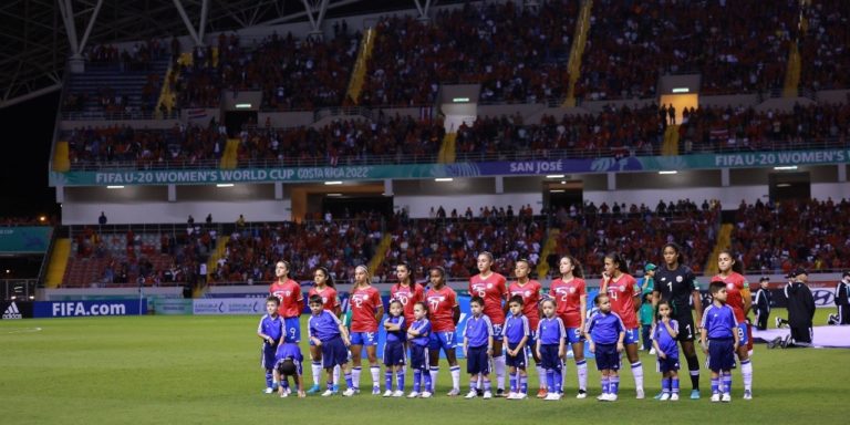Con más de 22 mil personas en las gradas, Costa Rica inauguró el Mundial Sub-20 Femenino