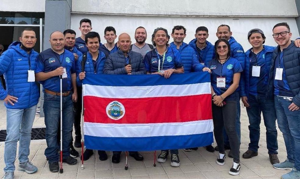 Imagen principal del artículo: Costa Rica quedó cuarto en el Grand Prix Mundial de fútbol para ciegos que se realizó en México