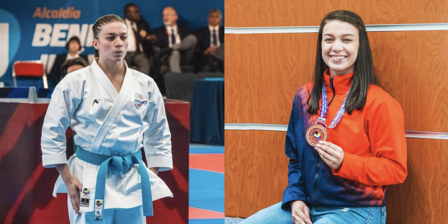 Imagen principal del artículo: Karateca de Palmichal de Acosta, Valeria Monge, conquista histórica medalla continental en México