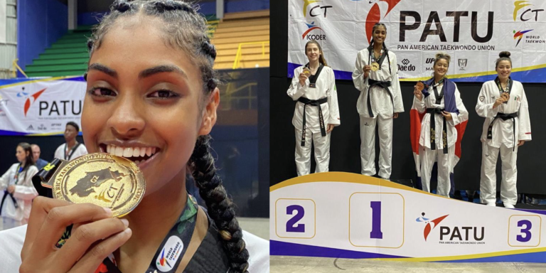 Taekwondista olímpica Neshy Lindo vuelve a conquistar un oro internacional después de superar una prolongada lesión