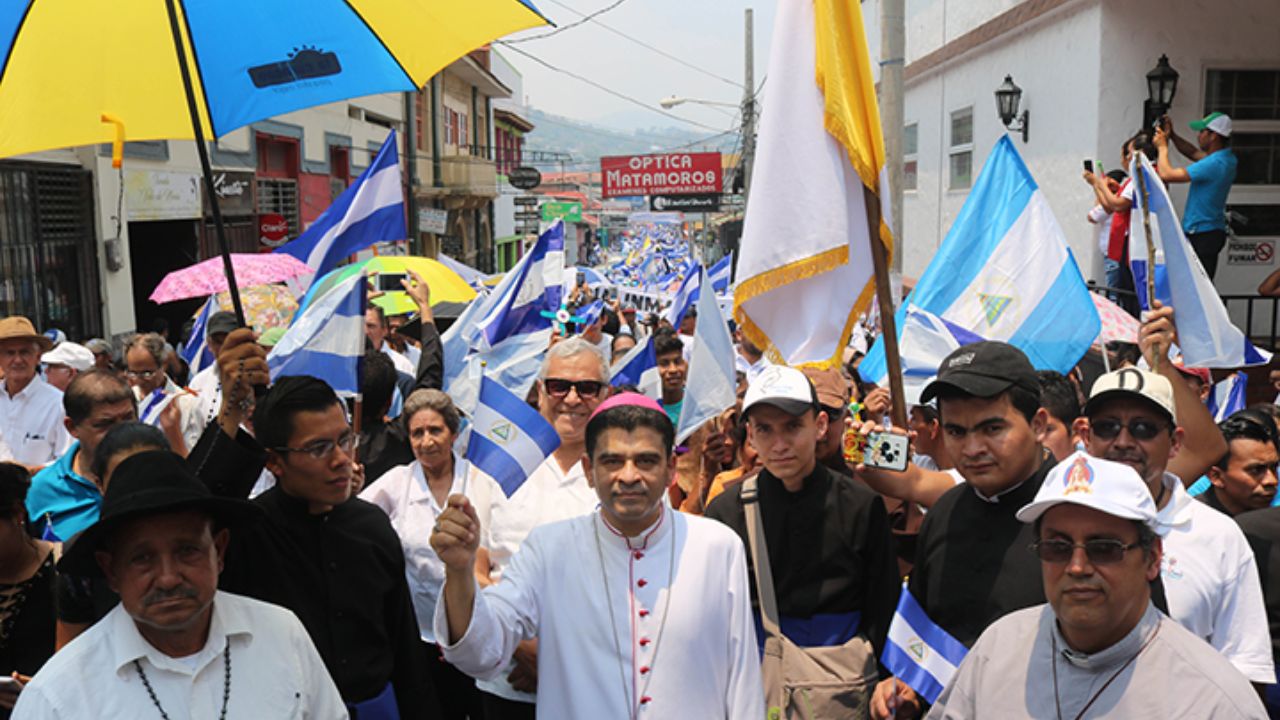 Imagen principal del artículo: Policía de Nicaragua investiga a la Iglesia Católica por querer "desestabilizar al Estado"
