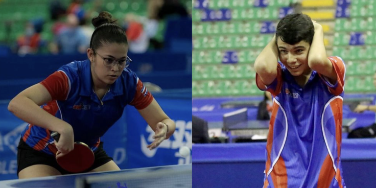 Oficial: costarricenses Steven Román y Aneth Araya clasifican al Mundial de Tenis de Mesa adaptado