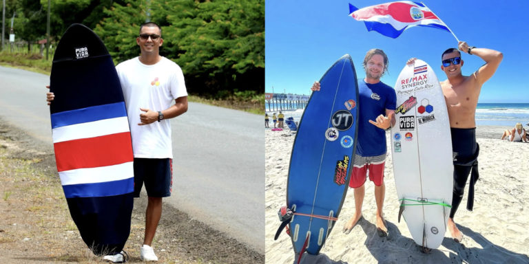 Surfista adaptado costarricense Roy Calderón se corona campeón del US Open 2022