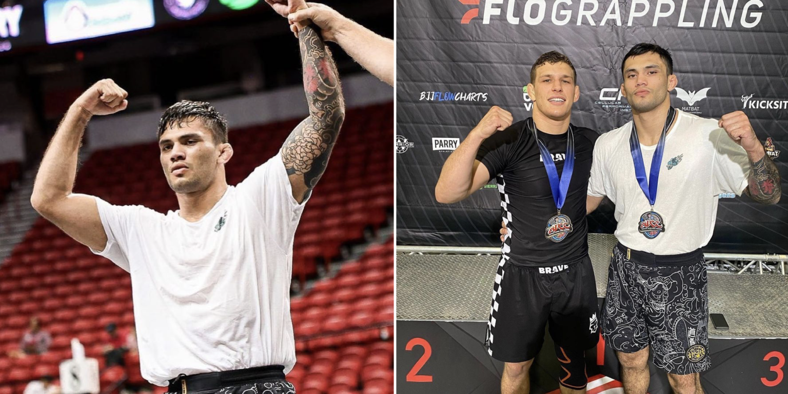 Imagen principal del artículo: Máximo exponente del jiu-jitsu tico se coronó subcampeón open de lucha de sumisión en Las Vegas