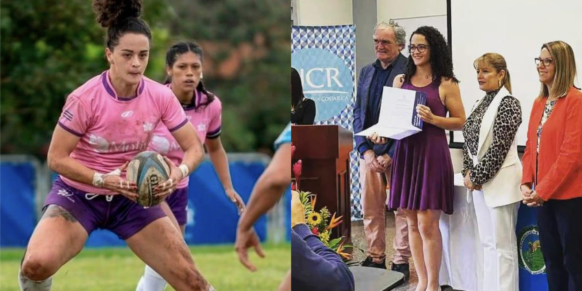 Imagen principal del artículo: Capitana de la selección nacional de rugby obtiene título internacional en Gestión Deportiva