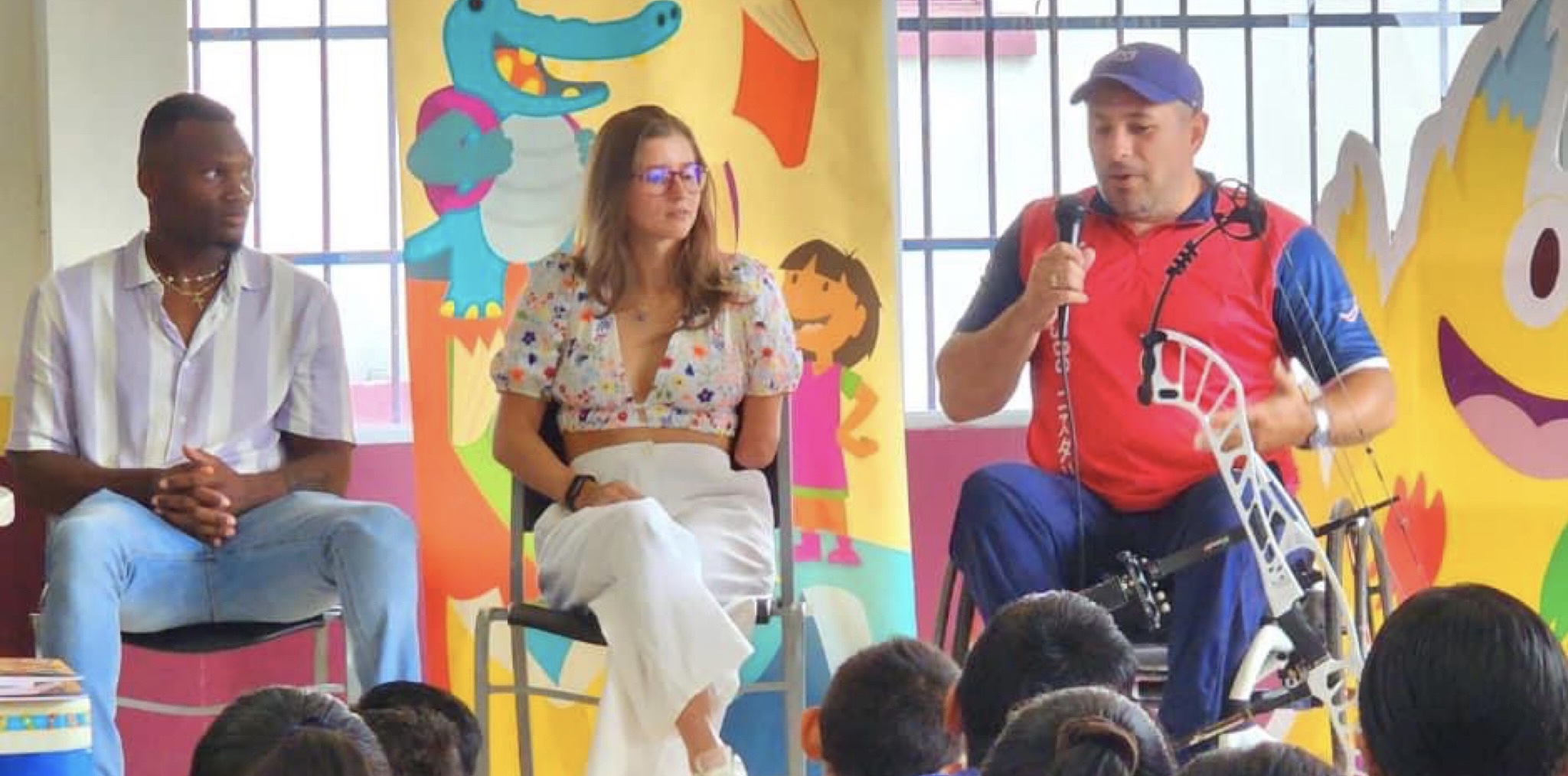 Imagen principal del artículo: Libro infantil sobre atletas paralímpicos ticos será distribuido gratuitamente en escuelas públicas de Costa Rica