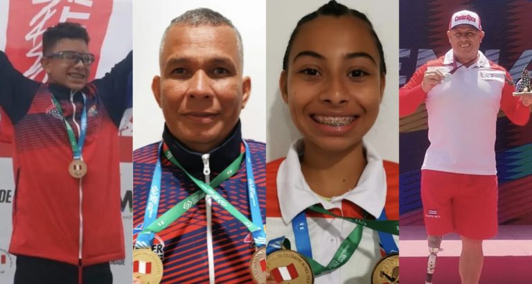 Cuatro paratletas costarricenses clasifican a los Juegos Parapanamericanos de Santiago 2023