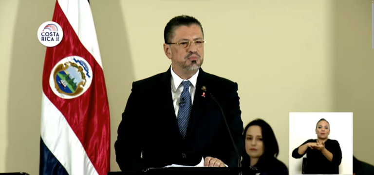 Chaves sobre Presupuesto 2023: "Me da mucha tristeza ver lo que está ocurriendo en la Asamblea Legislativa"
