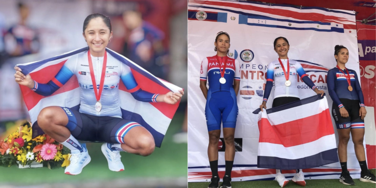 Ciclista costarricense Milagro Mena se corona campeona centroamericana contrarreloj