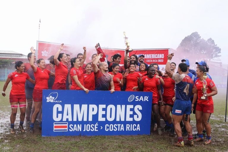 Costa Rica se corona campeón centroamericano de rugby en femenino y masculino