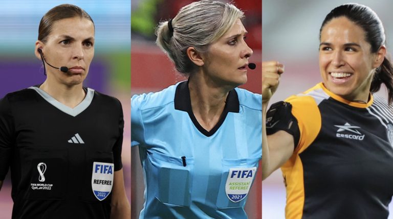 Histórico: las árbitras Stéphanie Frappart, Neuza Back y Karen Díaz dirigirán el partido entre Costa Rica y Alemania