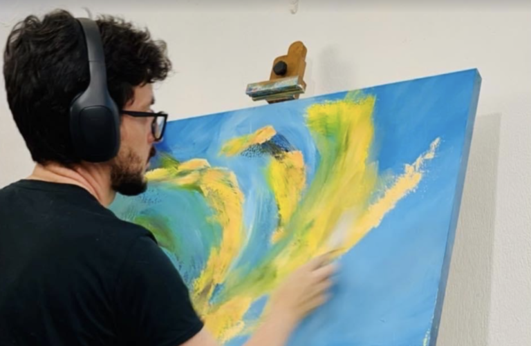 Pintura de artista tico se exhibirá como NFT tras el partido Costa Rica – España