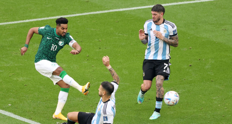 Sorpresa mayúscula en el Mundial de Qatar 2022: Argentina cae ante Arabia Saudita
