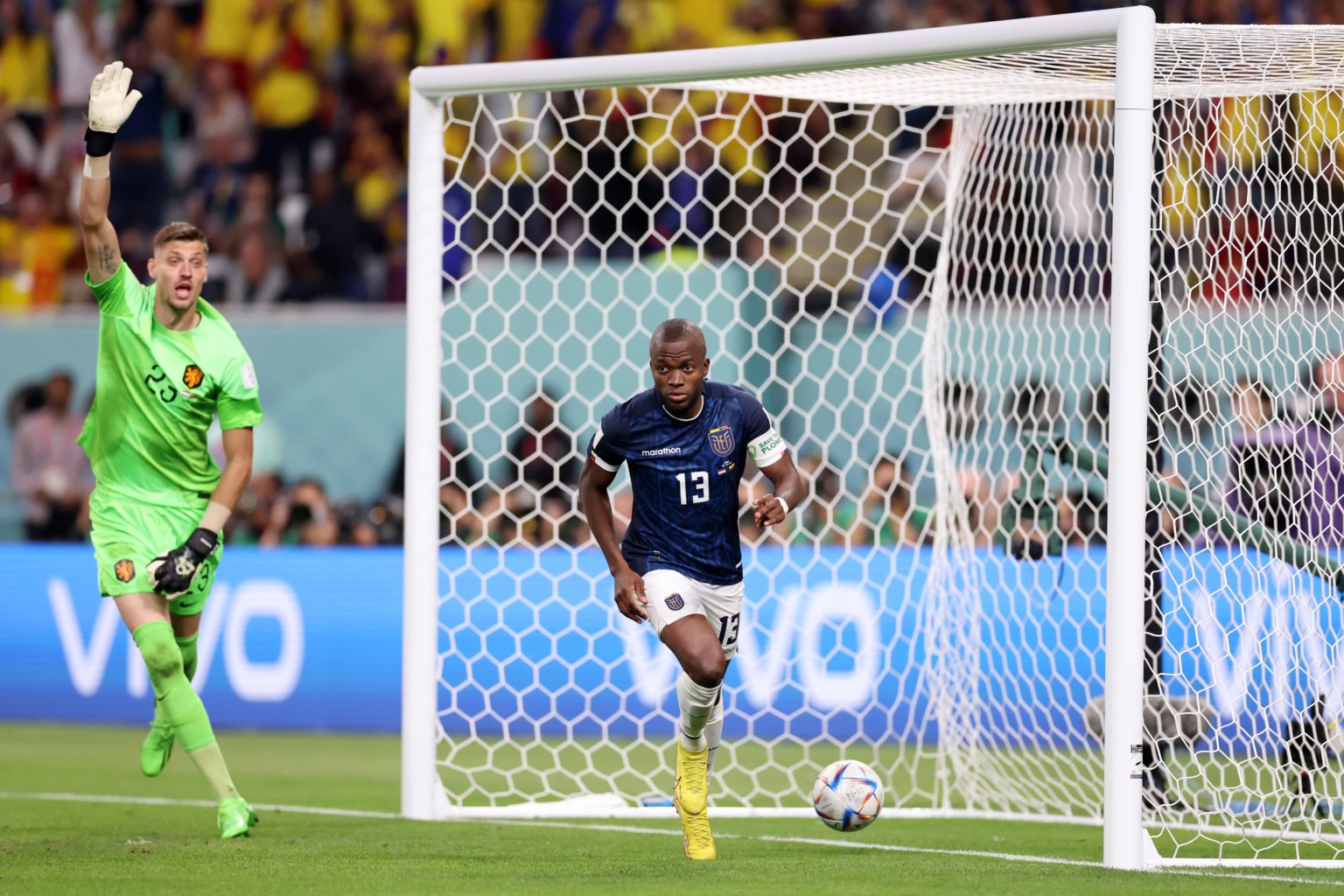 Imagen principal del artículo: Enner Valencia y su Ecuador se acercan a Octavos de Final tras empate con Países Bajos