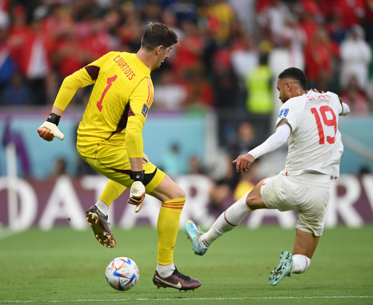 Imagen principal del artículo: Marruecos da la sorpresa al vencer a Bélgica y sueña con un pase a Octavos de Final