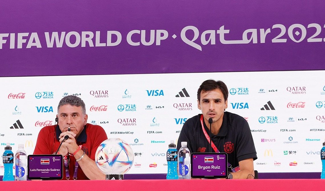 Imagen principal del artículo: Luis Fernando Suárez: "No vinimos a quedarnos sentados, a tomar fotos a Catar"