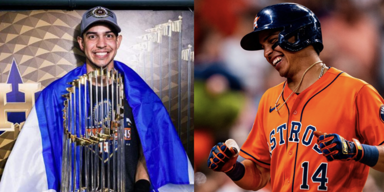 Mauricio Dubón, el primer hondureño de la historia que gana la Serie Mundial de la MLB