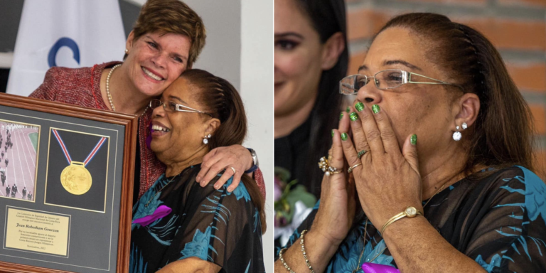 Rinden homenaje a Jean Robotham, la primera mujer que representó a Costa Rica en unos Juegos Olímpicos