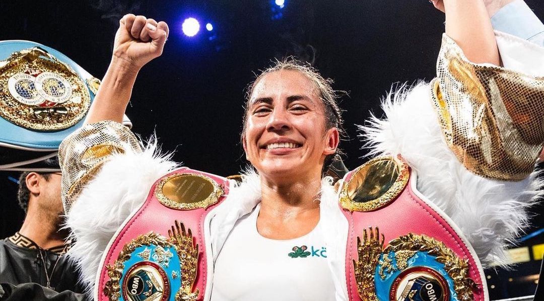 Imagen principal del artículo: Yokasta Valle fue reconocida internacionalmente como la mejor boxeadora del mundo en 2022