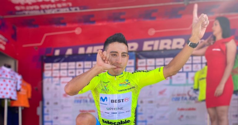 Ciclista colombiano Marco Tulio Suesca se corona campeón de la Vuelta a Costa Rica 2022