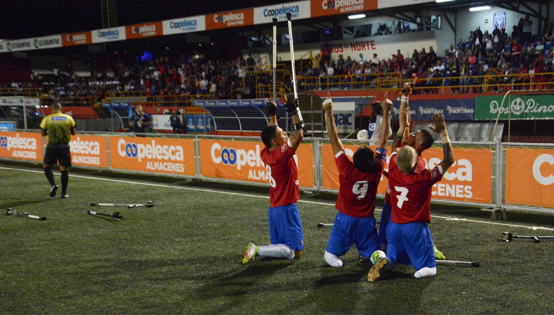 Imagen principal del artículo: Costa Rica se corona campeón centroamericano de fútbol para amputados