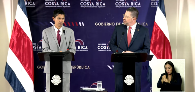 Rodrigo Chaves despide a ministro de Obras Públicas y Transportes, Luis Amador