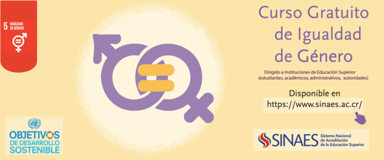 SINAES brindará cursos virtuales sobre género