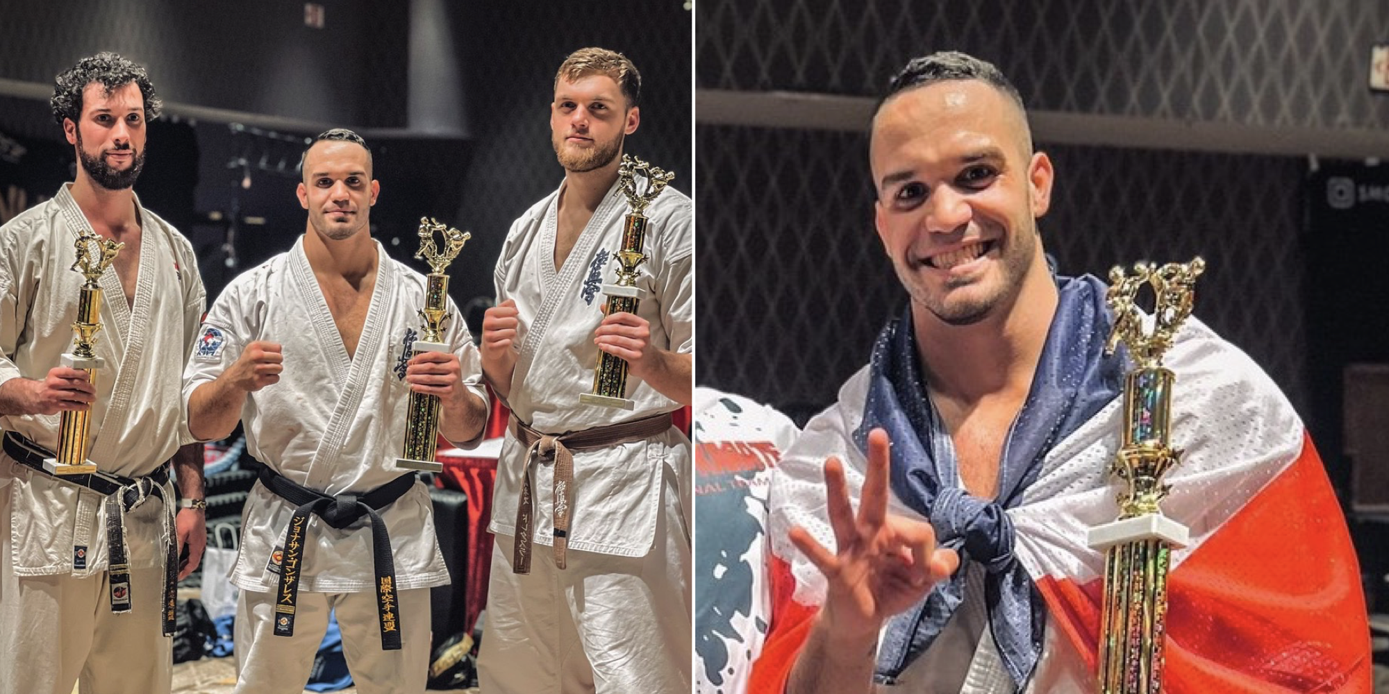 Imagen principal del artículo: Costarricense Jonathan González se corona tricampeón de karate kyokushin en Estados Unidos