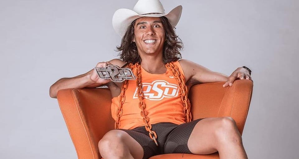 Imagen principal del artículo: Atleta universitario tico Juan Diego Castro se corona campeón de conferencia en Estados Unidos