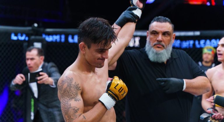 Tico André Barquero consiguió primera victoria en la liga de MMA más importante de Latinoamérica