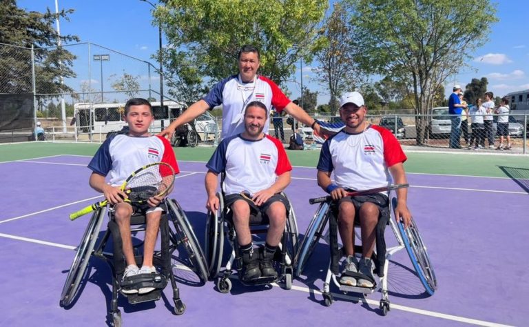 Costa Rica está arrasando en el Premundial de paratenis en México: victorias ante Guatemala y Perú