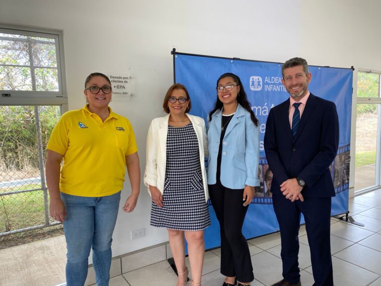 Aldeas Infantiles SOS y EPA inauguran centro de formación para jóvenes