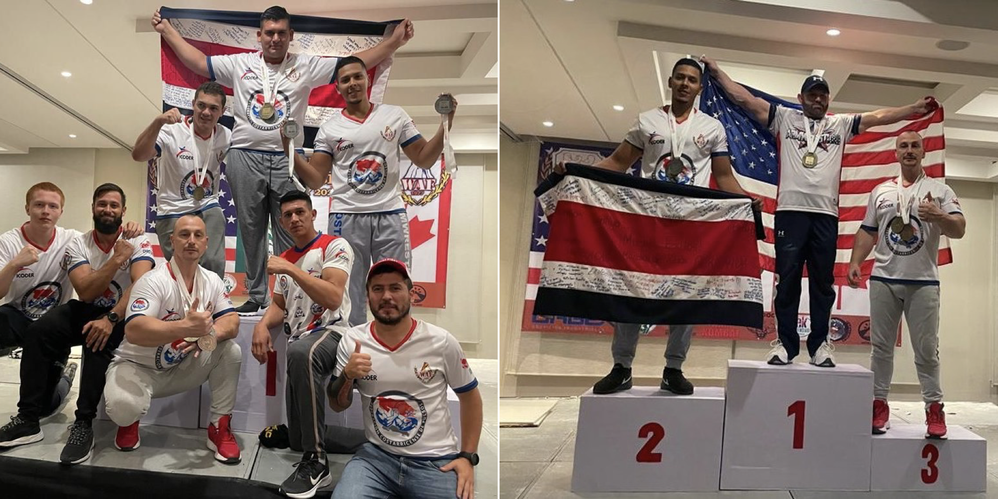 Imagen principal del artículo: Costa Rica ganó 8 medallas en el Campeonato Norteamericano de Pulsos en México