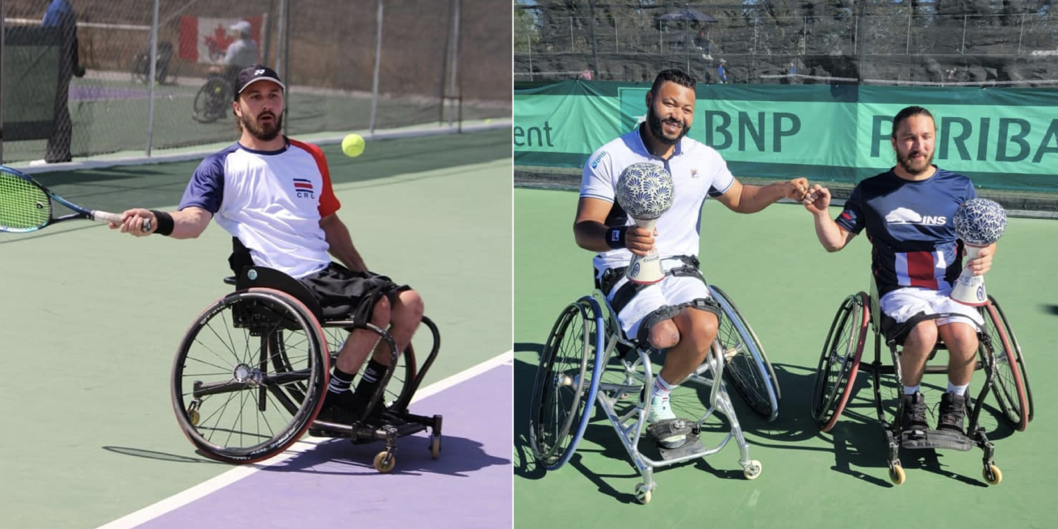 Imagen principal del artículo: Paratenista costarricense José Pablo Gil queda subcampeón de torneo internacional en México