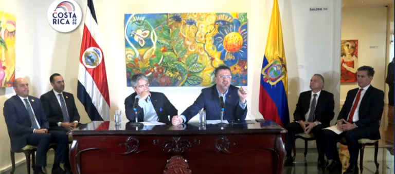 Costa Rica y Ecuador firman Acuerdo de Asociación Comercial